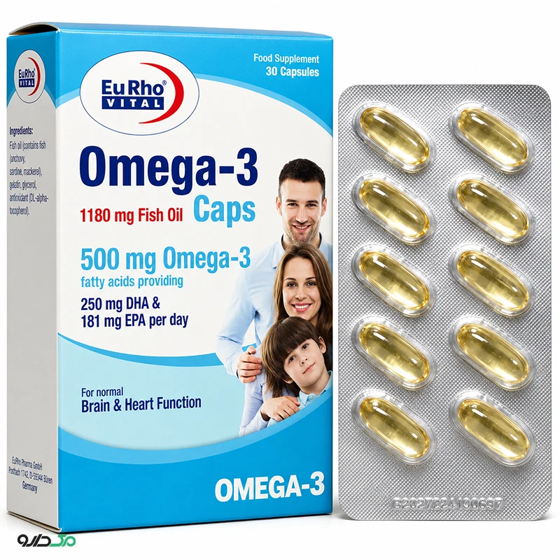 کپسول امگا 3 یوروویتال